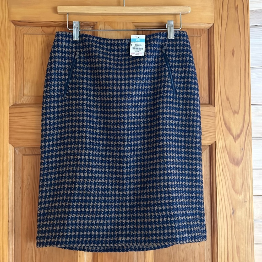 JMcLaughlin Kenmare skirt houndstooth pencil skirt
